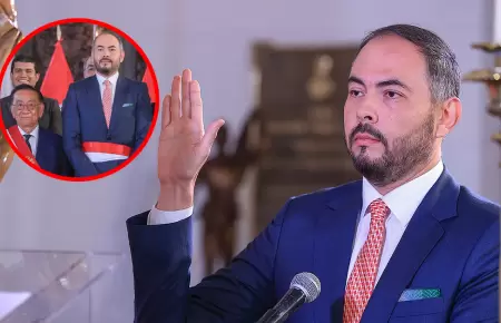 Ceremonia en palacio dio a conocer el reemplazo de Carlos D�az Da�ino tras su re