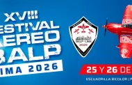 XVIII Festival A�reo BALP 2026: Conoce c�mo participar en los sobrevuelos GRATUITOS sobre Lima