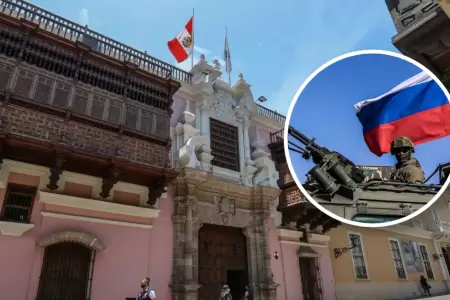 Canciller�a se pronuncia sobre situaci�n de peruanos en Rusia y Ucrania