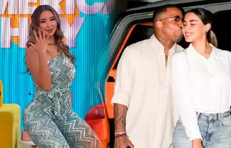 Xiomy Kanashiro pide anillo a Jefferson Farf�n.