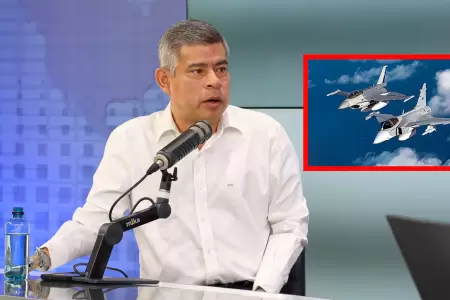 Fuerza Popular respalda compra de aviones F-16 a EE. UU.