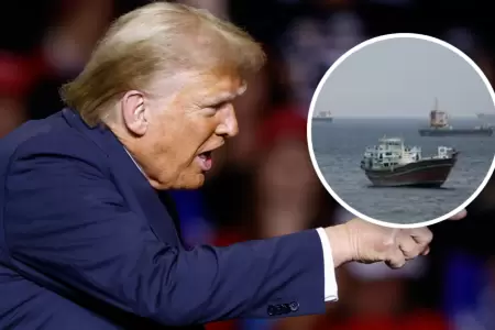 Donald Trump amenaza con atacar a toda embarcaci�n que mine el estrecho de Ormuz