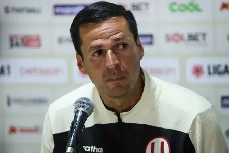 Jorge Araujo quiere seguir dirigiendo a Universitario.