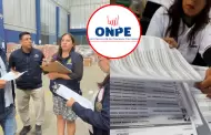 Fiscal�a inspeccion� almac�n de la ONPE en Lur�n para verificar cumplimiento legal de JNE