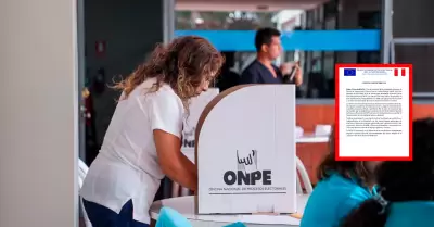 Misi�n de Observaci�n Electoral de la UE en el Per� se pronuncia por elecciones.