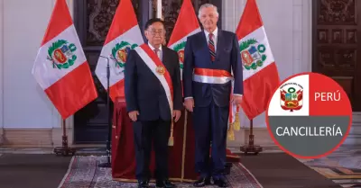 Carlos Pareja jurament� como nuevo Canciller.