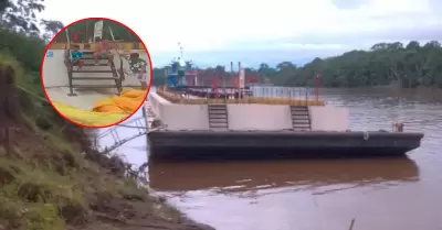 Comunidad que retiene la embarcaci�n exige S/2 millones para liberarla.