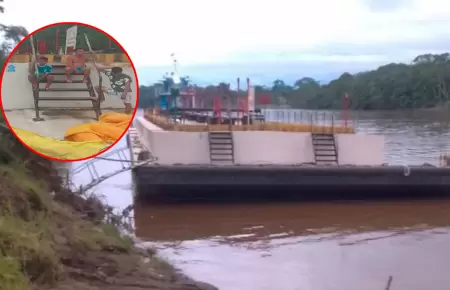 Comunidad que retiene la embarcaci�n exige S/2 millones para liberarla.