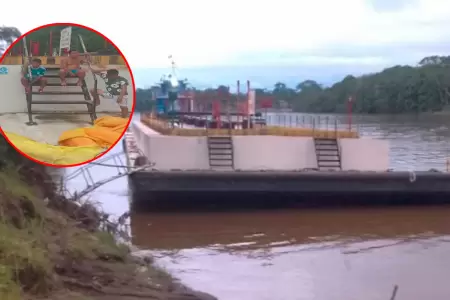 Comunidad que retiene la embarcaci�n exige S/2 millones para liberarla.