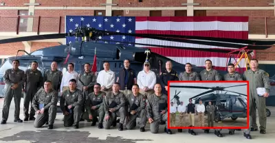 EE.UU. dona 9 helic�pteros a la PNP en Ucayali.