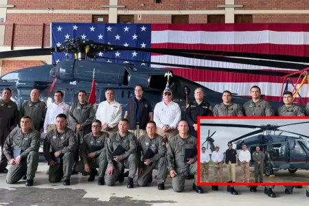 EE.UU. dona 9 helic�pteros a la PNP en Ucayali.