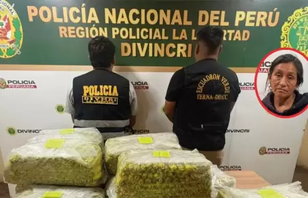 Anciana fue capturada con explosivos en su casa.