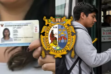 UNMSM denuncia incumplimiento de medio pasaje universitario a estudiantes.