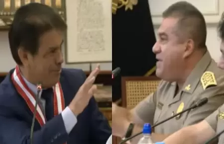 Tom�s G�lvez y �scar Arriola protagonizaron tensa discusi�n en el Congreso.