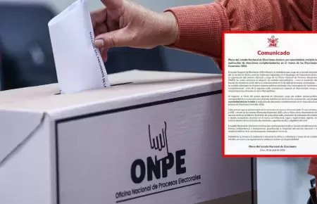 Pleno del JNE declara inviable la realizaci�n de elecciones complementarias