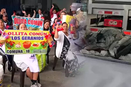 Exitosa y SNP entregan toneladas de pescado a ollas comunes.