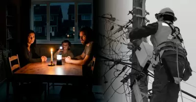 Corte de luz el 25 de abril.