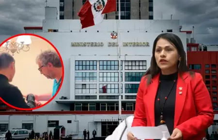 Silvana Robles exige un informe que expliquen las fotos.