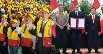 M�s de 135 mil miembros de Juntas Vecinales de Seguridad Ciudadana contar�n con