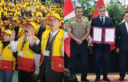 M�s de 135 mil miembros de Juntas Vecinales de Seguridad Ciudadana contar�n con