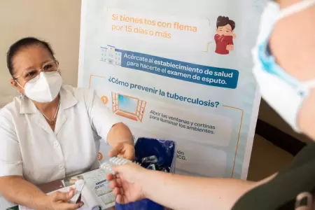 EsSalud reporta m�s de 30 casos de tuberculosis de tipo resistente en lo que va