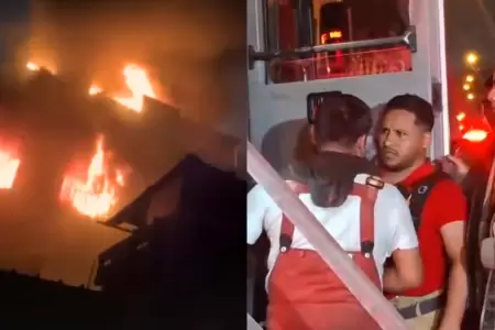 Bomberos aun trabajar�n por tres horas en confinamiento de incendio en Cercado d