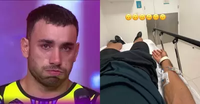 Said Palao reaparece internado