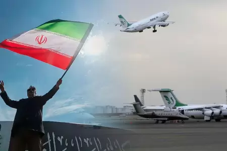 Ir�n reanuda vuelos internacionales.