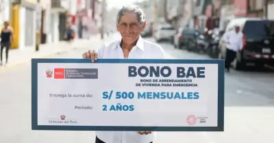 Bonos de alquiler a familias afectadas por lluvias