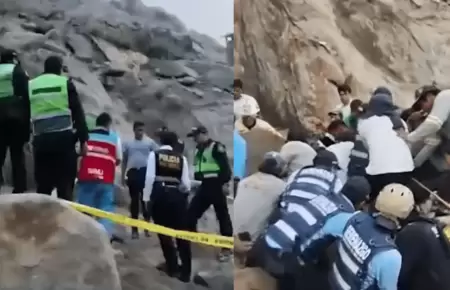 Obrero perdi� la vida tras ser sepultado en Lurigancho - Chosica