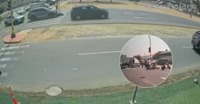 Nuevo accidente se registra en la V�a Expresa Sur y genera alarma