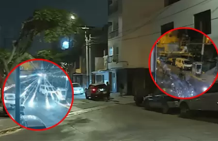 Falsos barristas desatan temor en vecinos de Surco