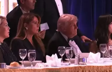 Donald Trump fue evacuado de la Casa Blanca tras tiroteo durante cena de gala.
