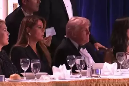 Donald Trump fue evacuado de la Casa Blanca tras tiroteo durante cena de gala.