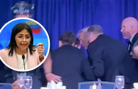 Delcy Rodr�guez se solidariza con Donald Trump por ataque en la Casa Blanca