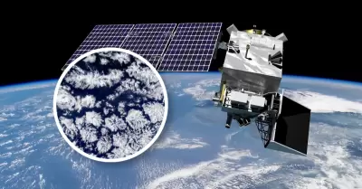 Foto satelital de la costa peruana