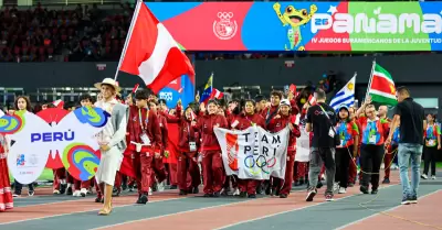 Team Per� en los Juegos Suramericanos de la Juventud Panam� 2026.