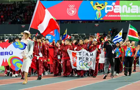 Team Per� en los Juegos Suramericanos de la Juventud Panam� 2026.