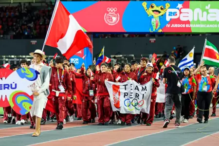 Team Per� en los Juegos Suramericanos de la Juventud Panam� 2026.