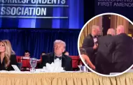 Revelan video en que evac�an a Donald Trump tras intento de atentado en hotel de Washington
