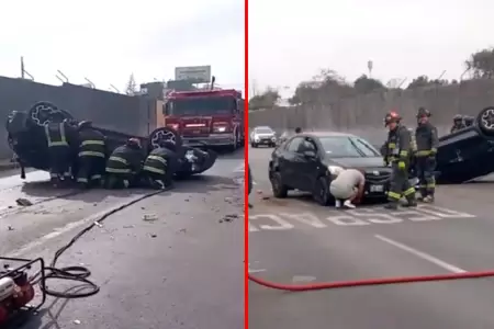 Choque ocurri� de manera repentina con una reacci�n en cadena.