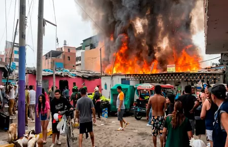 Siniestro dej� a decenas de familias damnificadas.