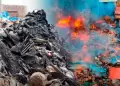 Voraz incendio se registr� en Huaral: Fuego arras� con cerca de 20 casas en el centro de Chancay
