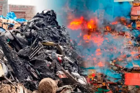 Siniestro dej� a decenas de familias damnificadas.