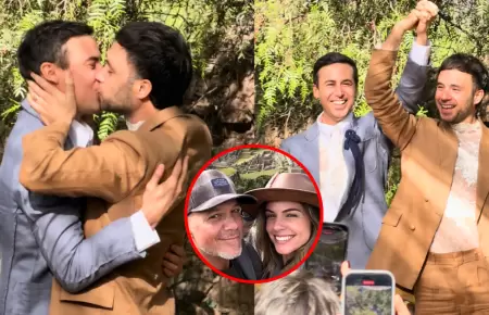 Cusco: Bruno Ascenzo y Adri�n Bello se casan tras 13 a�os de relaci�n.
