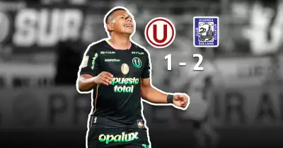 Universitario pierde cada vez m�s la posibilidad de apuntar a ganar el apertura.