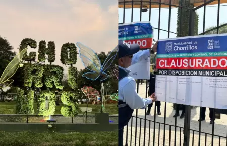 Clausuran el Bosque Encantado de F�tima en Chorrillos tras funcionar sin licenci