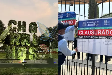 Clausuran el Bosque Encantado de F�tima en Chorrillos tras funcionar sin licenci