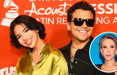 La pareja demostr� estar m�s unida.