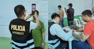 PNP y Embajada de Estados Unidos registran a 250 extrajeros en penal de Luriganc